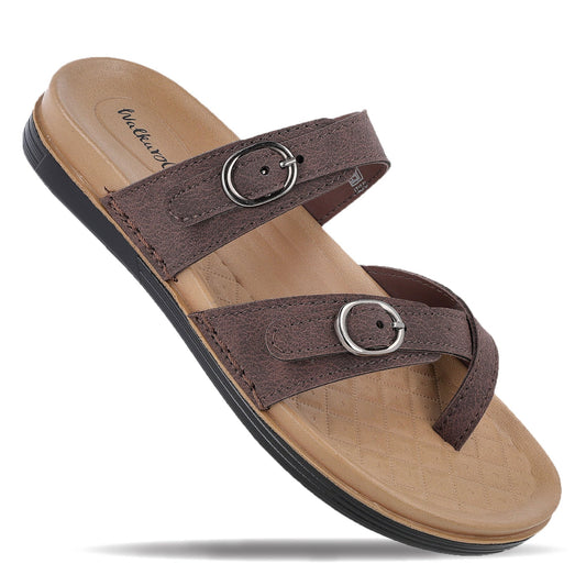 Women's Daily Wear Comfort Sandals - WE2501 BROWN