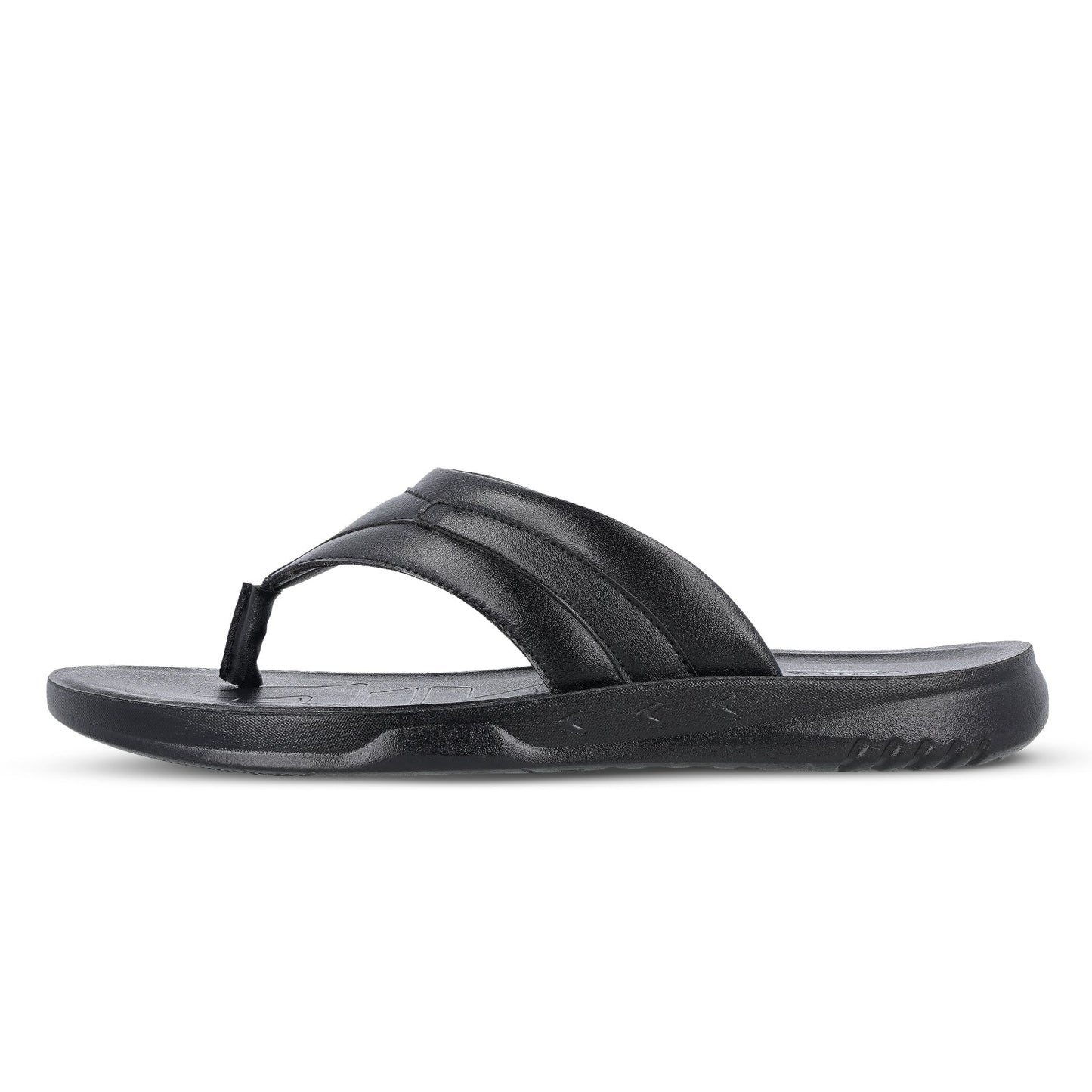 Men's Daily Wear V-Strap Sandals - WGP50023 Black