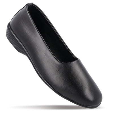 Women's Slip-On Formel Shoes - WF6201 Black