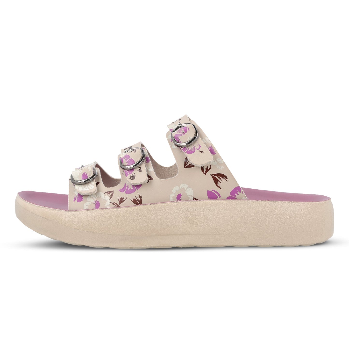 Women's Daily Wear Sandals - WLR74030 Mauve