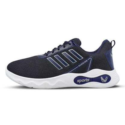 Walkaroo Boys Shoes - WK381 Navy Blue - Walkaroo Footwear