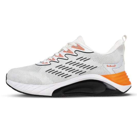 Walkaroo Running Shoes for Men - WS9080 White - Walkaroo Footwear