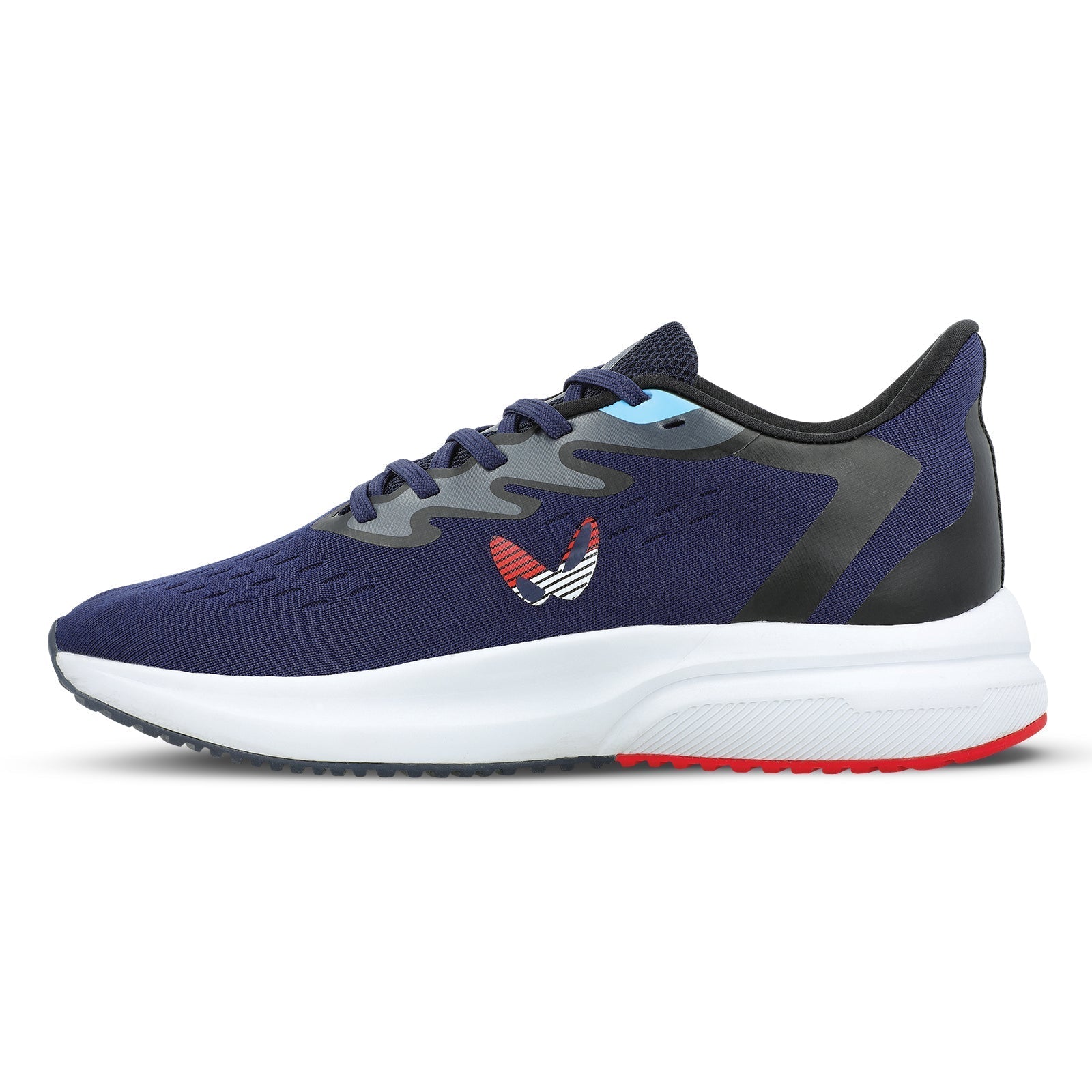 Walkaroo Running Shoes for Men - WS9079 Navy Blue - Walkaroo Footwear