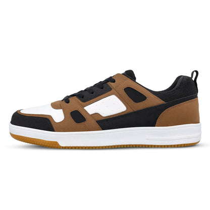 Walkaroo Mens Casual Shoes - WY3344 Black Brown - Walkaroo Footwear