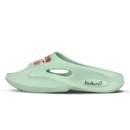 Women's Flip Flop Sliders  - WC8930 Ice Green