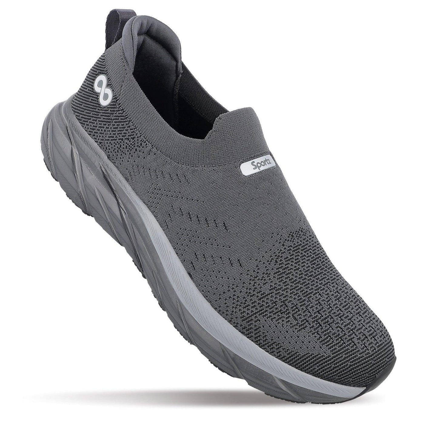 LOBER Men's Slip-on Walking Shoe - WS9139 Dark Grey