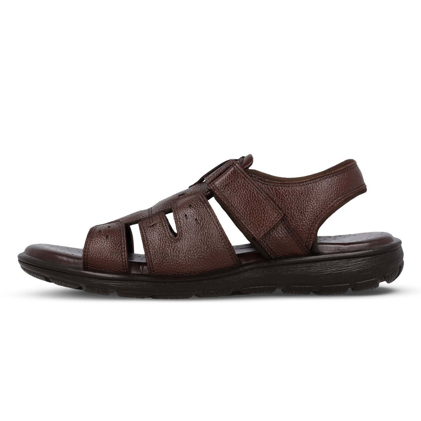 JOHN TAYLOR Leather Gents Sandals - JT97515 - Walkaroo Footwear