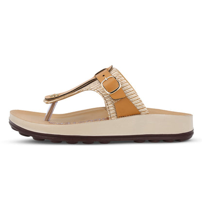 Women's Daily Wear Sandals - WLP71216 Cream