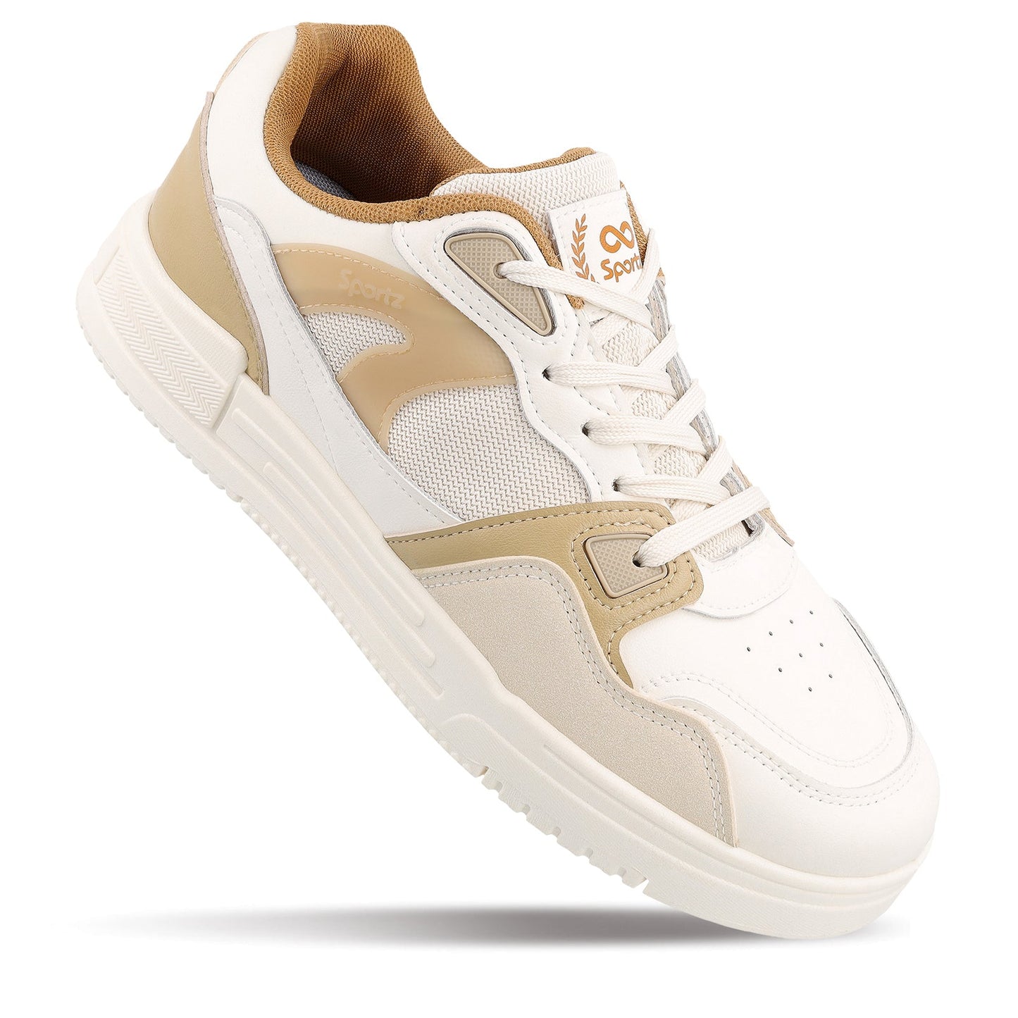 Men's Sports Sneakers - WY3499 White Beige