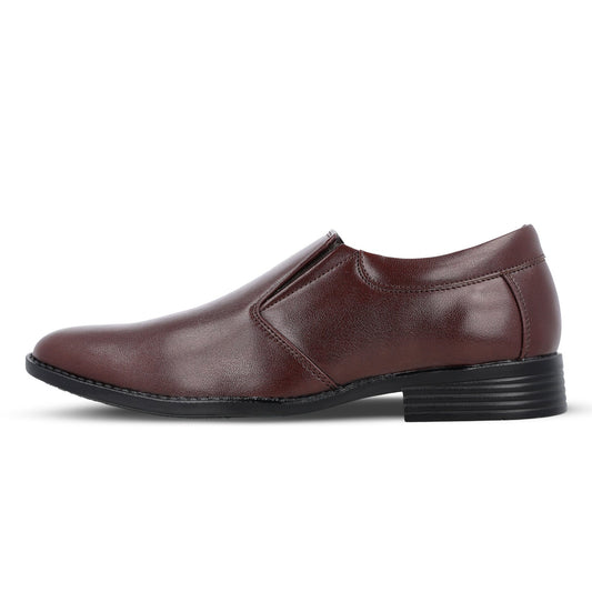 Men's Slip-on Formal Shoes - 17149 Brown