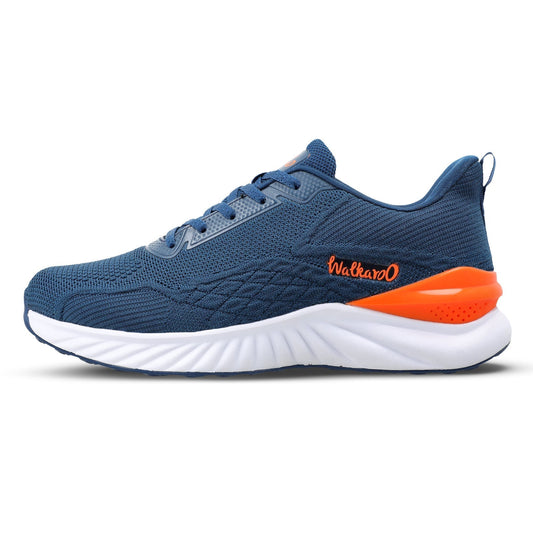 Walkaroo Running Shoes for Men - WS9088 Orange - Walkaroo Footwear