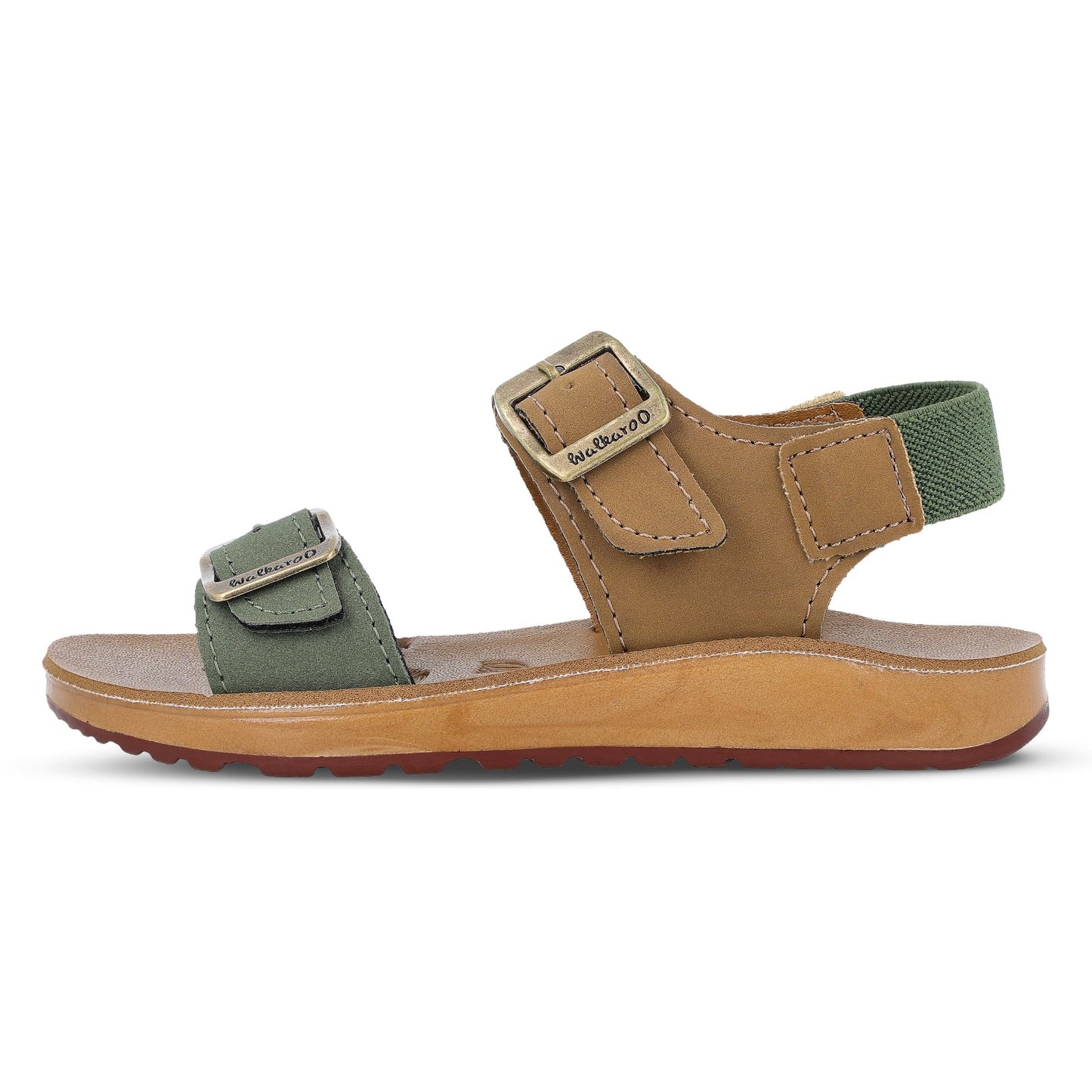Kid's Daily Wear Sandal  - WK733 Olive