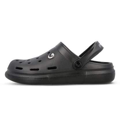 Walkaroo Mens Clogs  - WC4843 Black