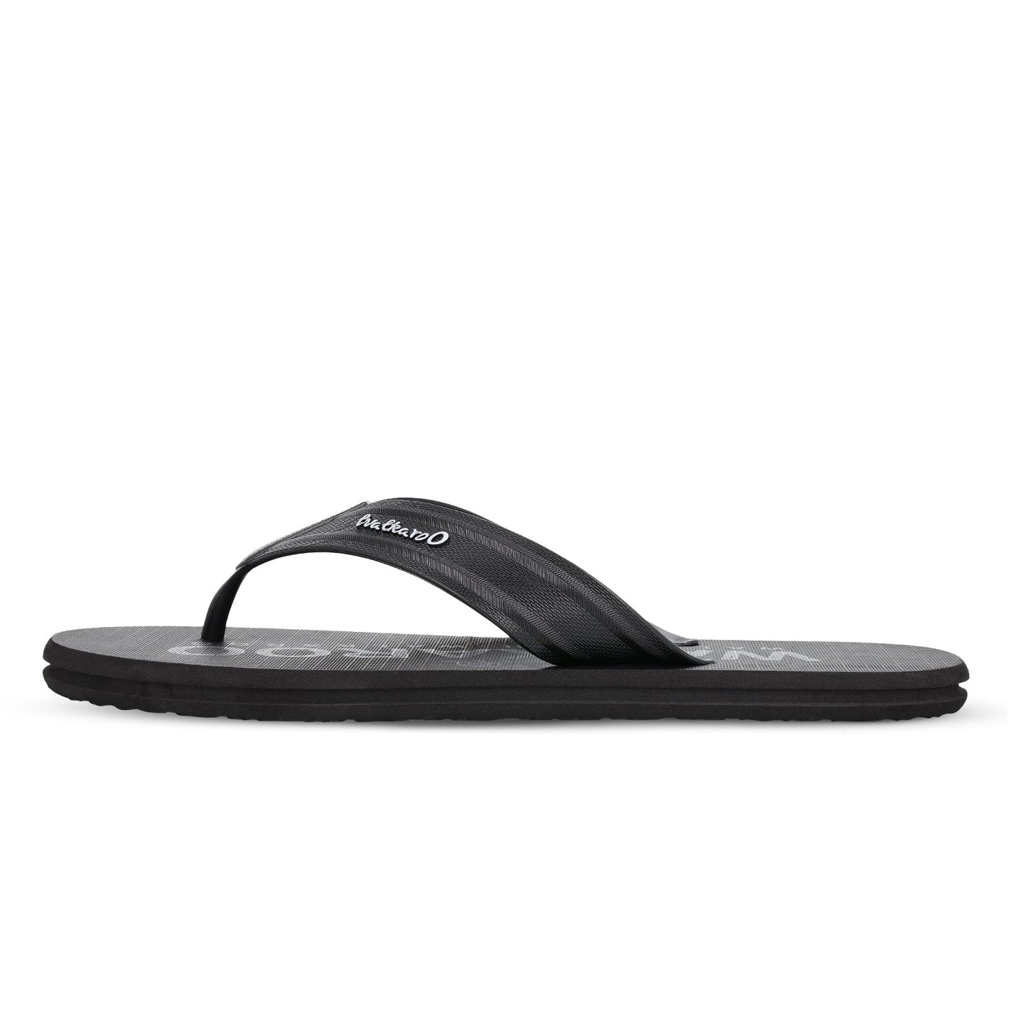 Men's Hawai Slippers - HG201 Black