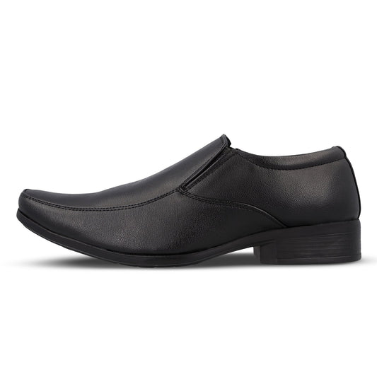 Toes&Togitoes Men Formal Shoes - 17104 Black - Walkaroo Footwear