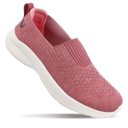 Women's Slip-on Walking Shoe - WS3266 Peach