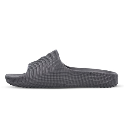 Men's Flip Flop Sliders  - WC8828 Dark Grey