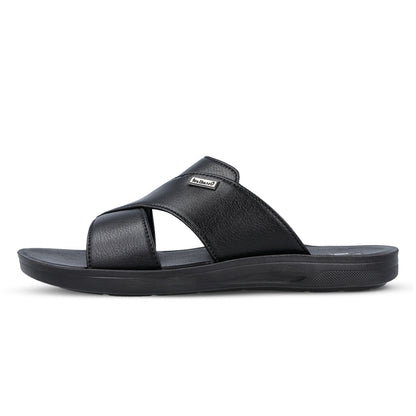 Walkaroo Men Sandals - WE1325 Black - Walkaroo Footwear