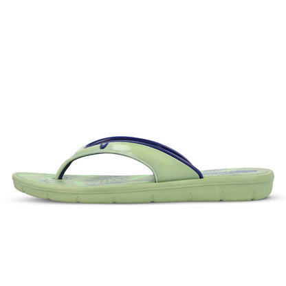 Walkaroo Womens Flip Flop - WC4857 Green Blue - Walkaroo Footwear