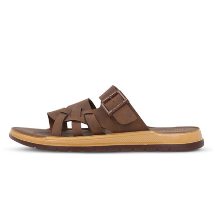 Men's Daily Wear Sandals - WGP53054 Brown