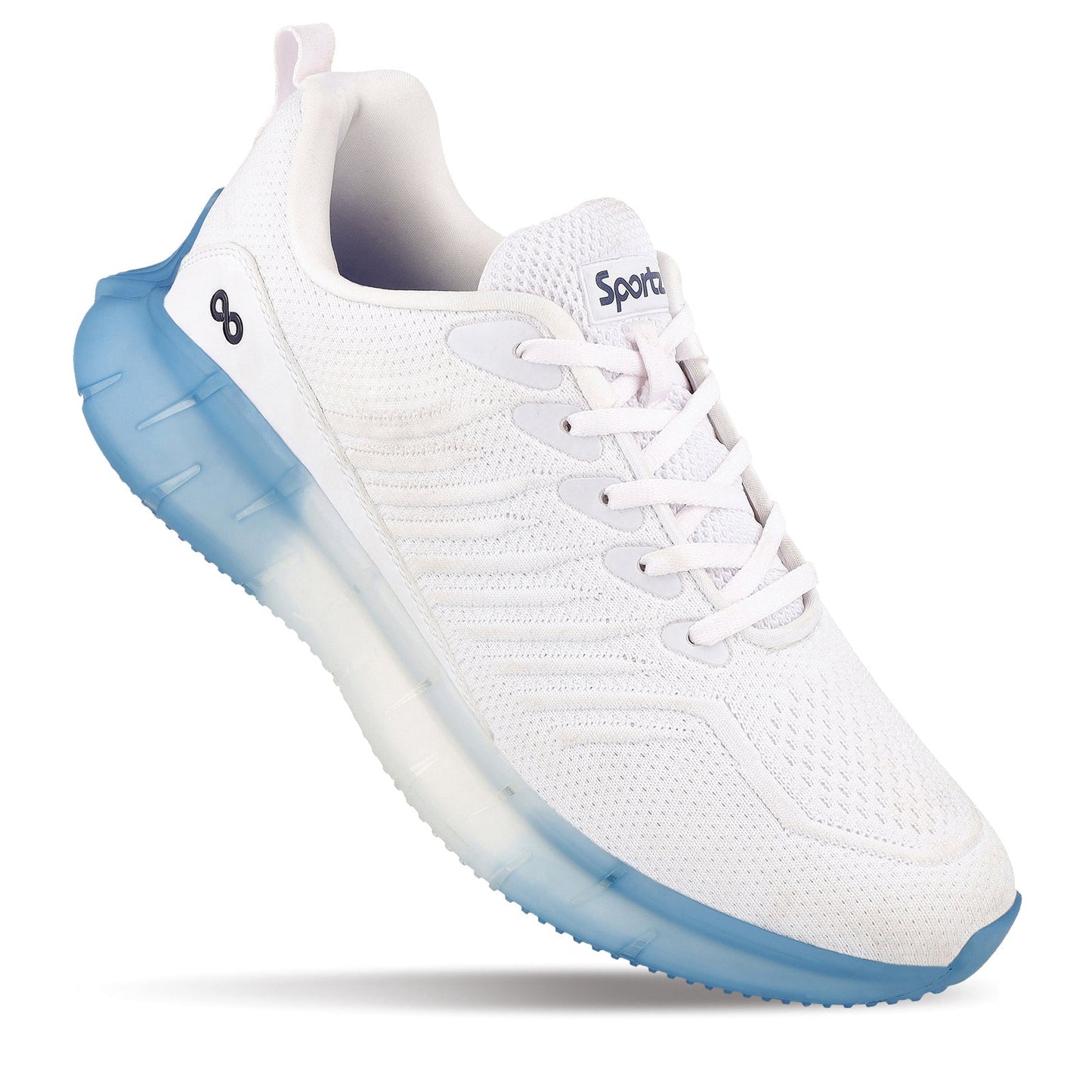 Men's Lace-up Walking Shoe - WS9101 White