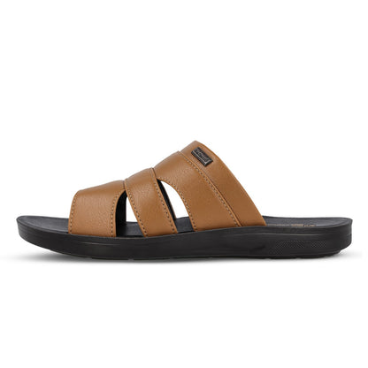 Walkaroo+ Men Sandals - WE1329 Chiku - Walkaroo Footwear