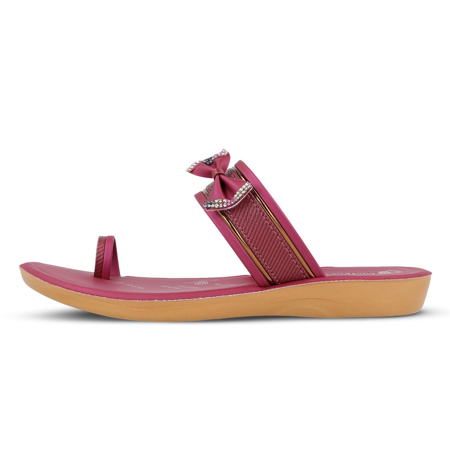 Women's Daily Wear Sandals  - WLR74507 Maroon