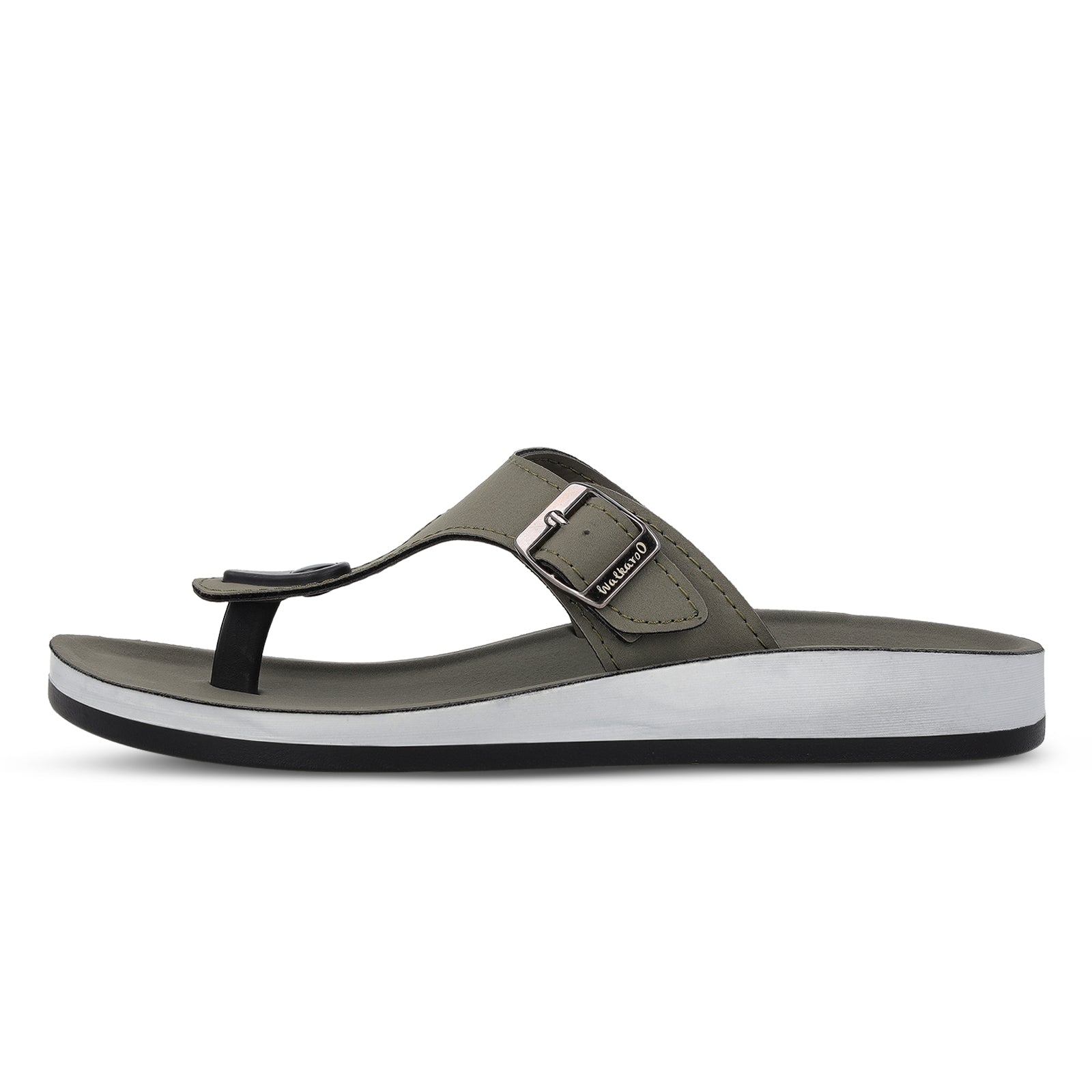 Walkaroo+ Women's Sandals - WE2349 Olive - Walkaroo Footwear