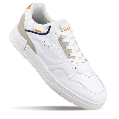 Men's Sports Sneakers - WY3488 White