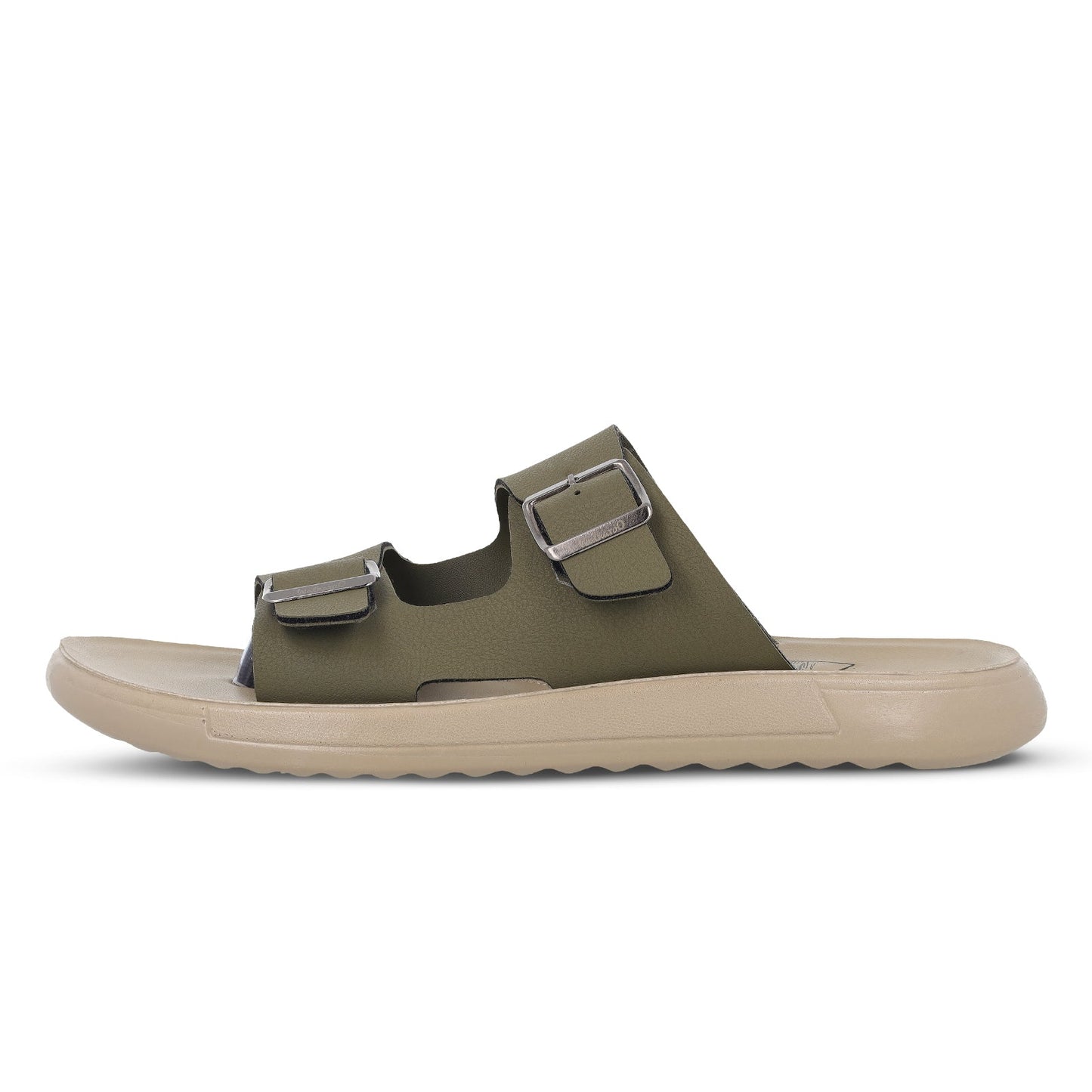 Men's Daily Wear Sandals - WGR53462 Olive Cream