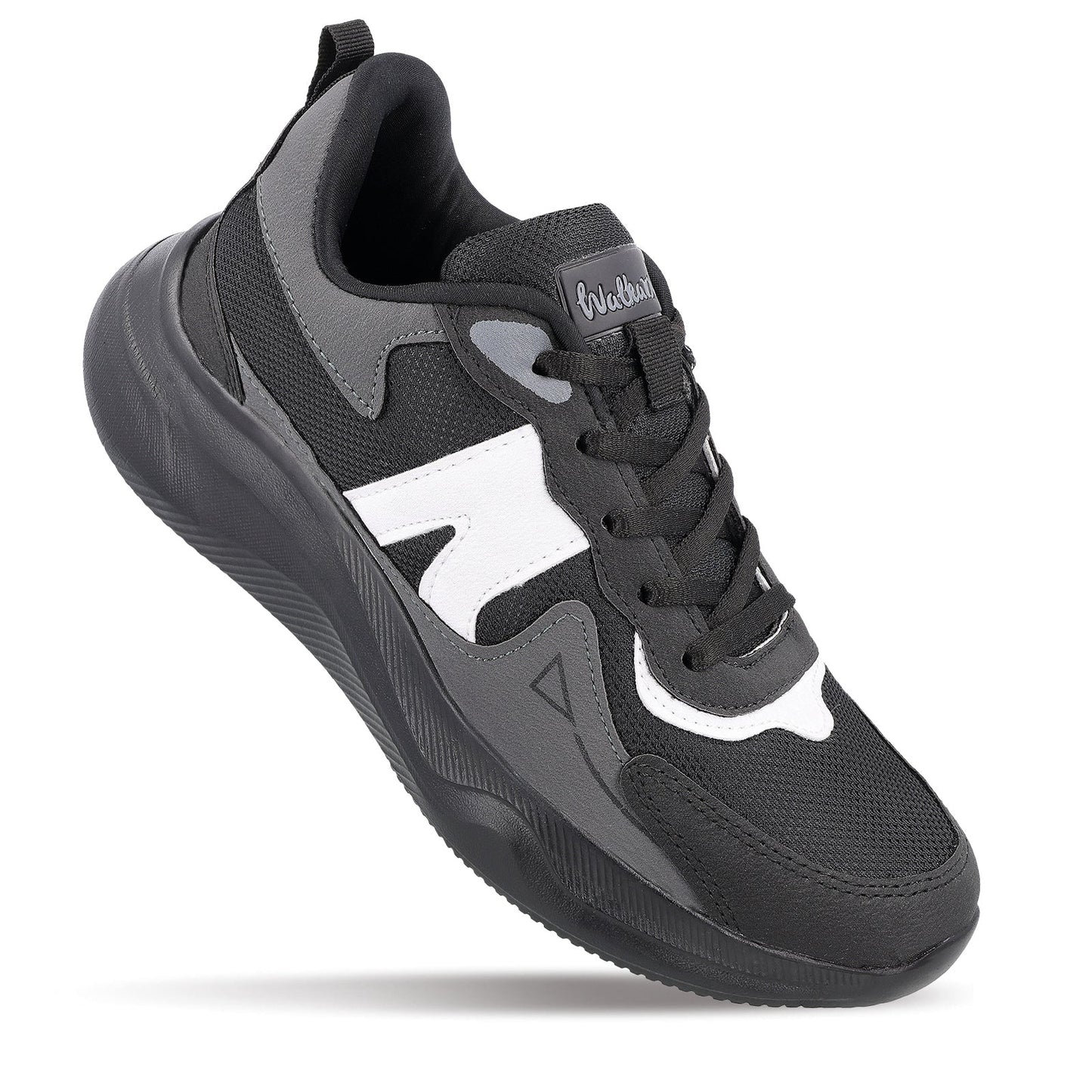 Men's Lace-up Sports Shoes - WS3122 Black Grey