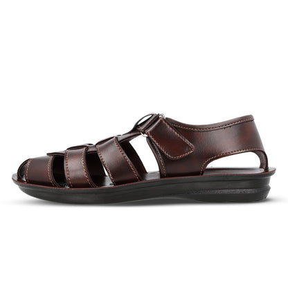 Men's Fisherman Sandals - WGR58052 Brown