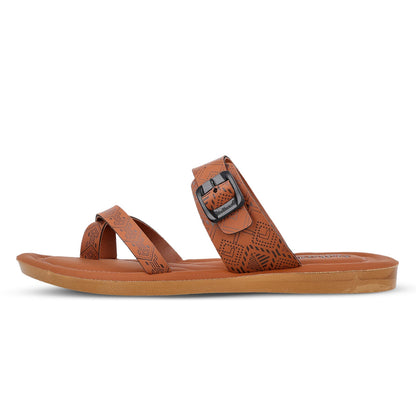 Women's Daily Wear Sandals  - WLR72028 Brown