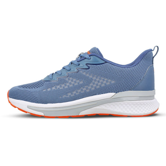 Walkaroo Men Sports Shoe - WS9083 Steel Blue - Walkaroo Footwear