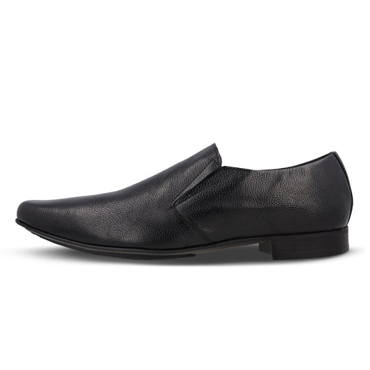 Men's Leather formals Shoes - WF6053 Black