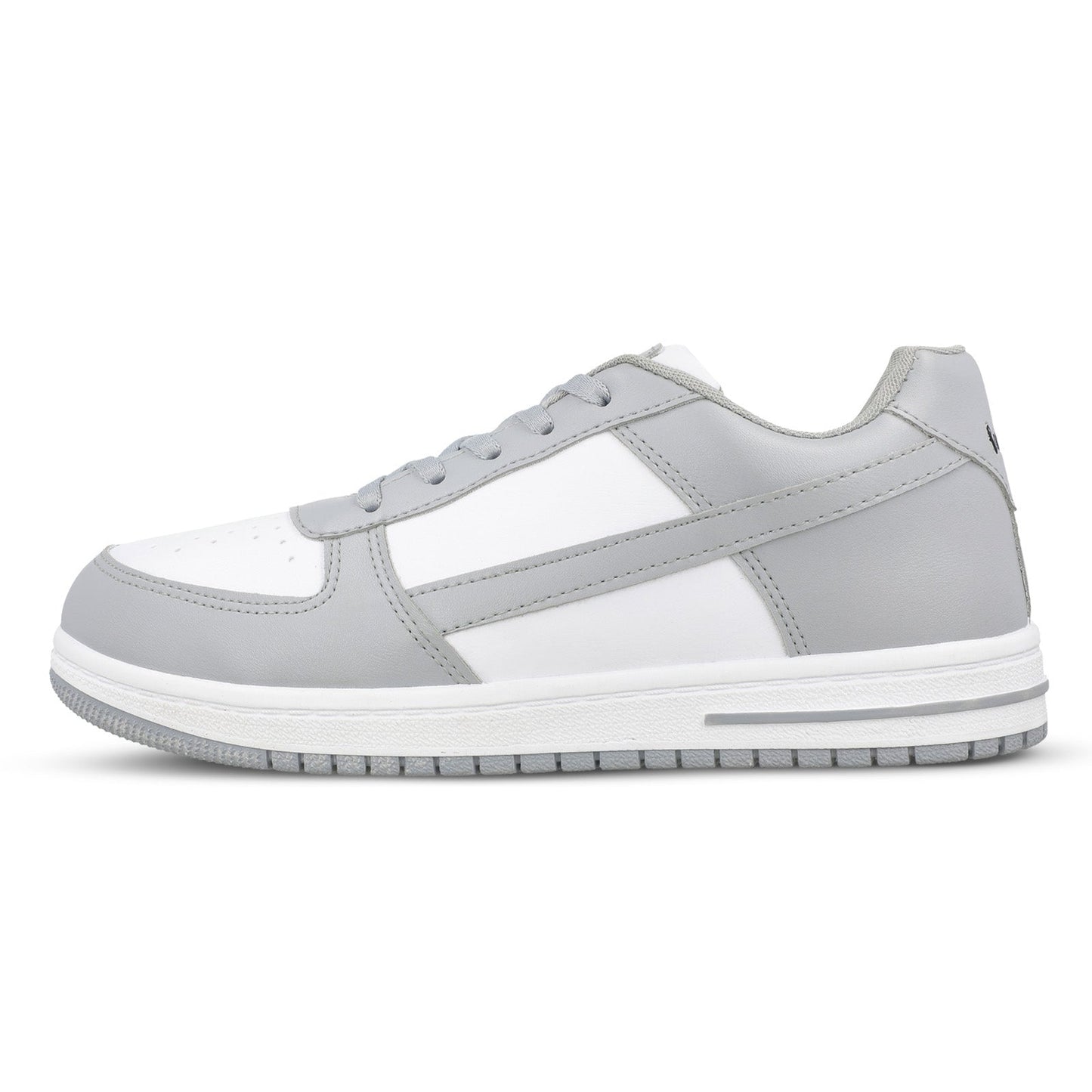 Walkaroo Men Walking Shoes - WY3335 Grey white - Walkaroo Footwear