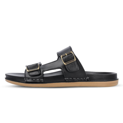 Men's Daily Wear Comfort Sandals - WGP53061 Black
