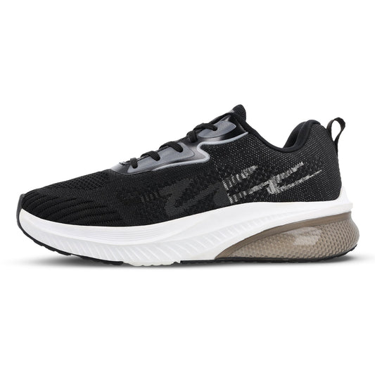 Walkaroo Men Sports Shoe - WS9108 Black - Walkaroo Footwear