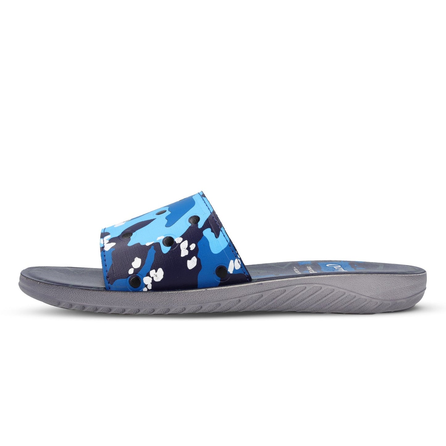 Walkaroo+ Men Slider - WE1324 Blue - Walkaroo Footwear