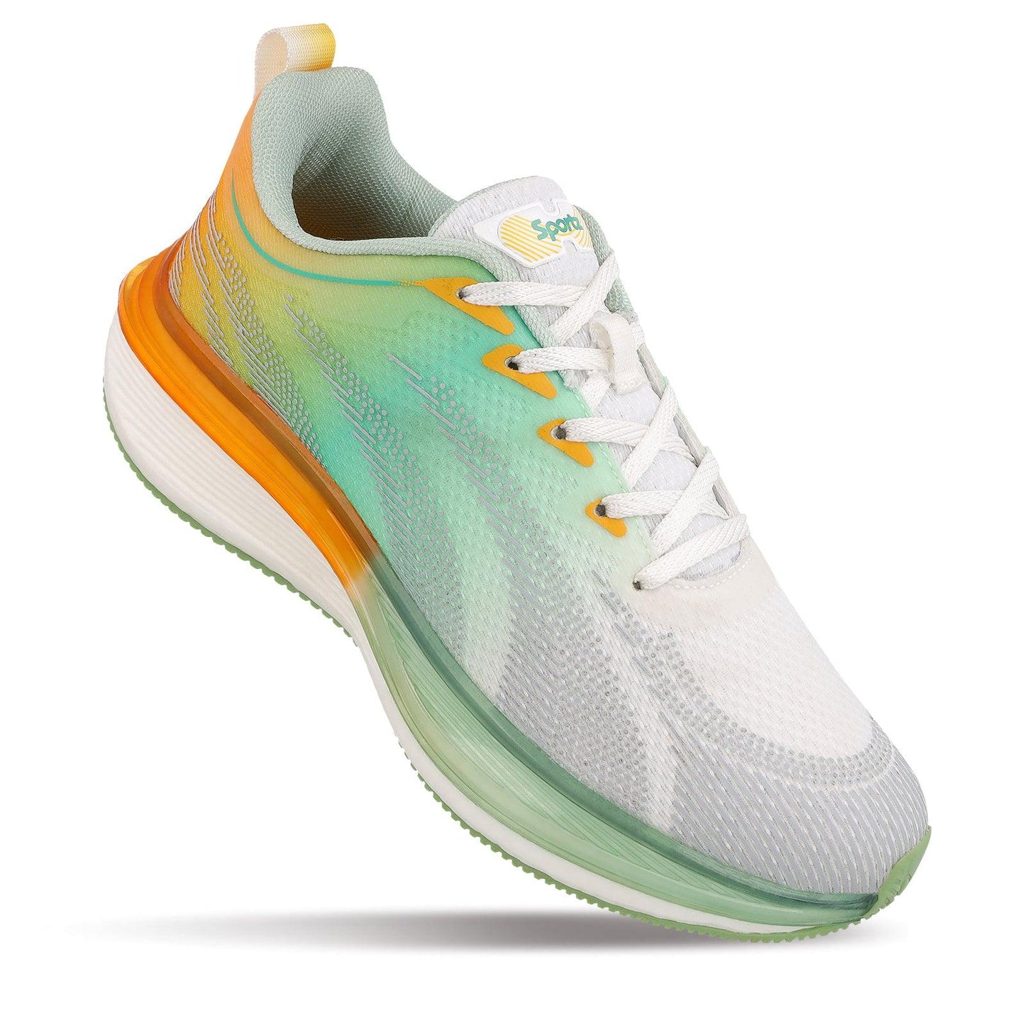 HYFLEX Men's Lace-up Sports Shoe - WS9150 Mustard Green