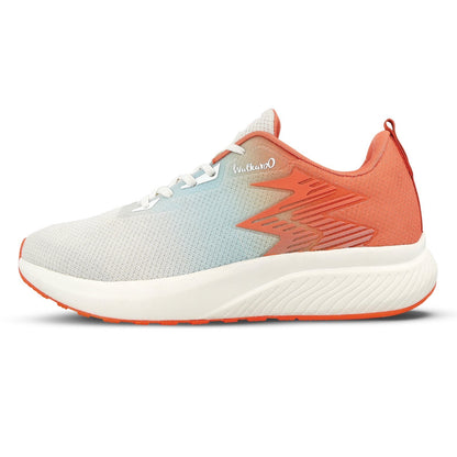 Walkaroo Men Sports Shoe - WS9111 Orange Seablue - Walkaroo Footwear