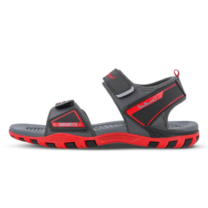 Men's Sports Sandals - WC4482 Grey Red