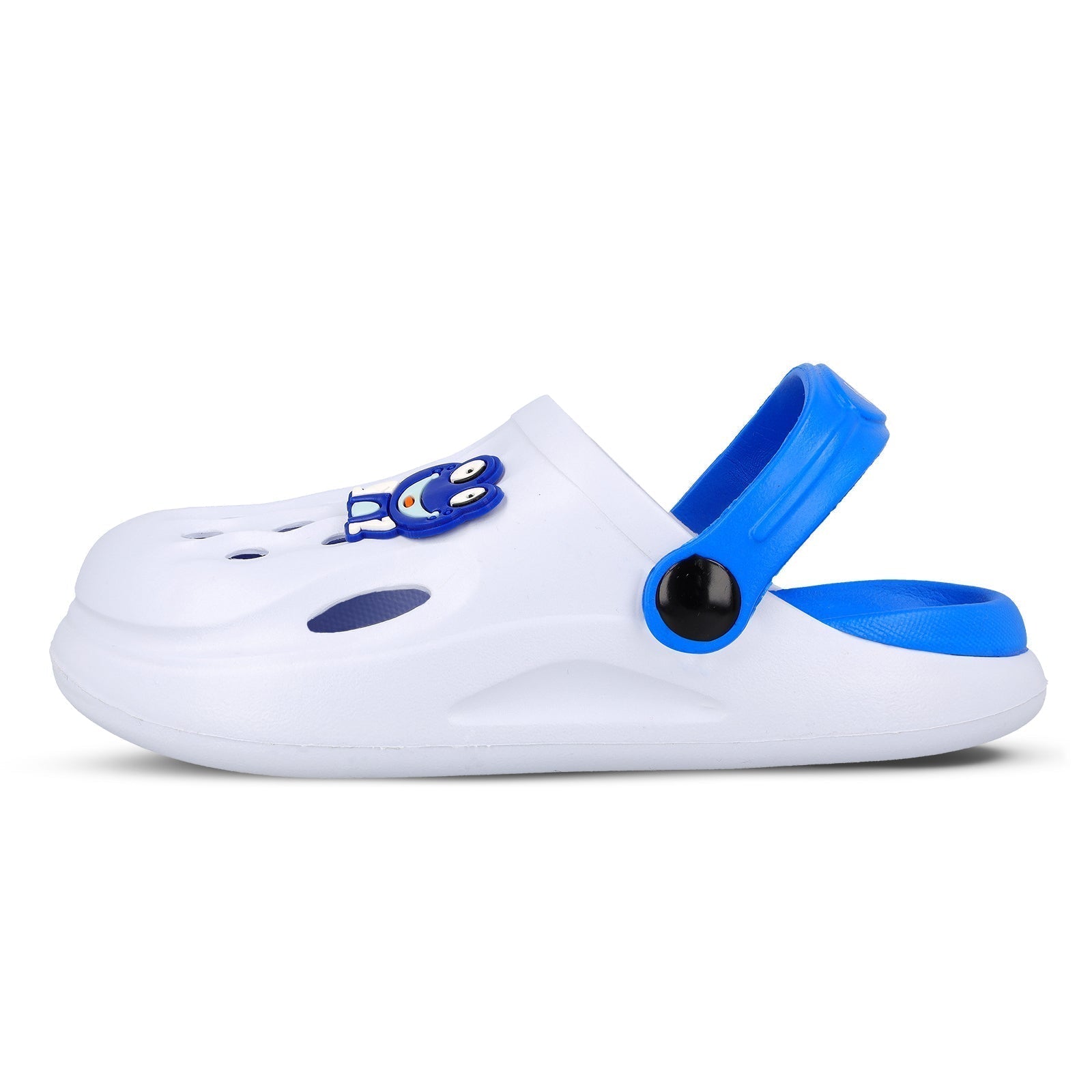 Walkaroo Boys Sandals Footwear - WK360 White Blue - Walkaroo Footwear