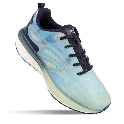 Men's Night Glow Sports Shoes - WS9154 Sea Blue