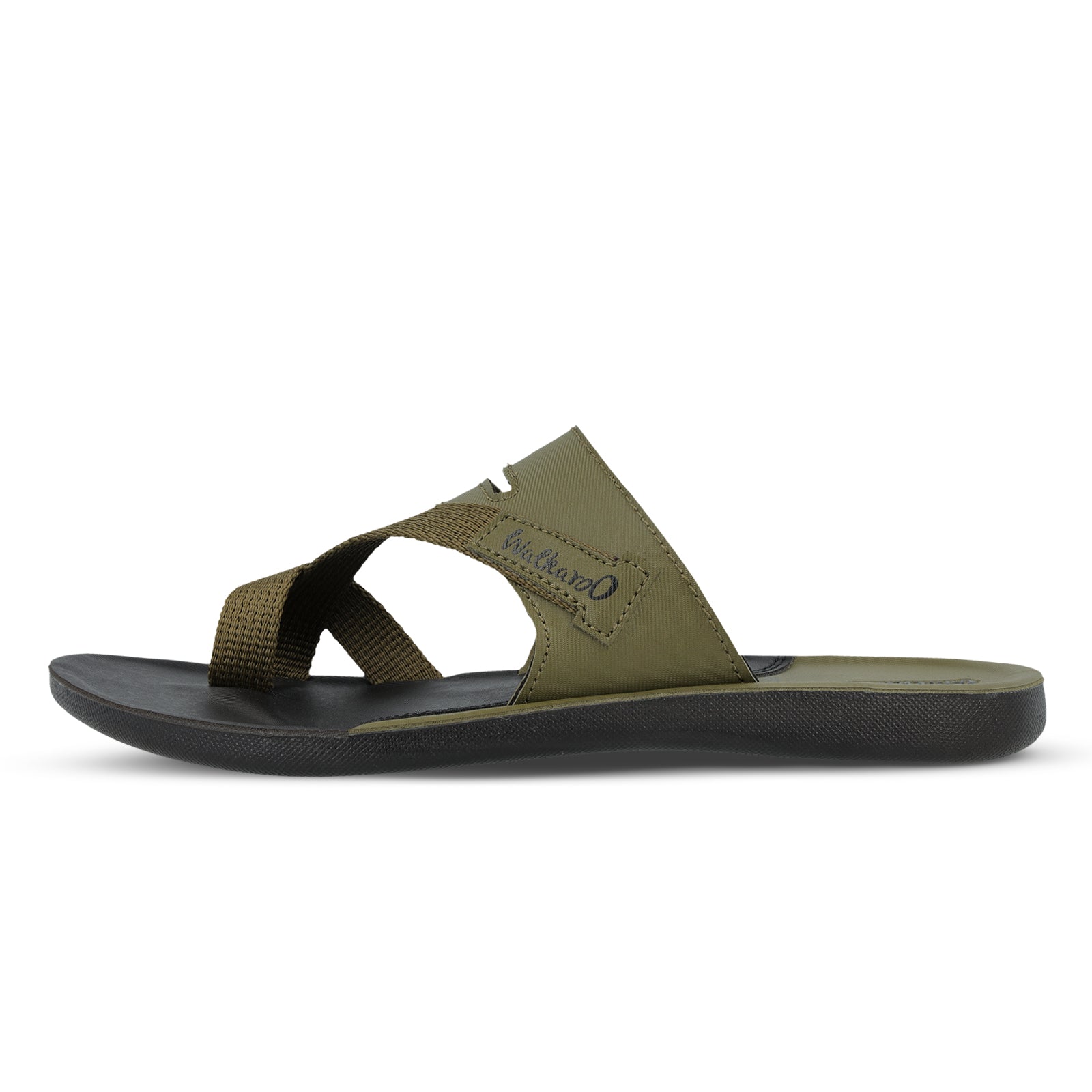 Walkaroo Men Sandal - WG5451 Black - Walkaroo Footwear