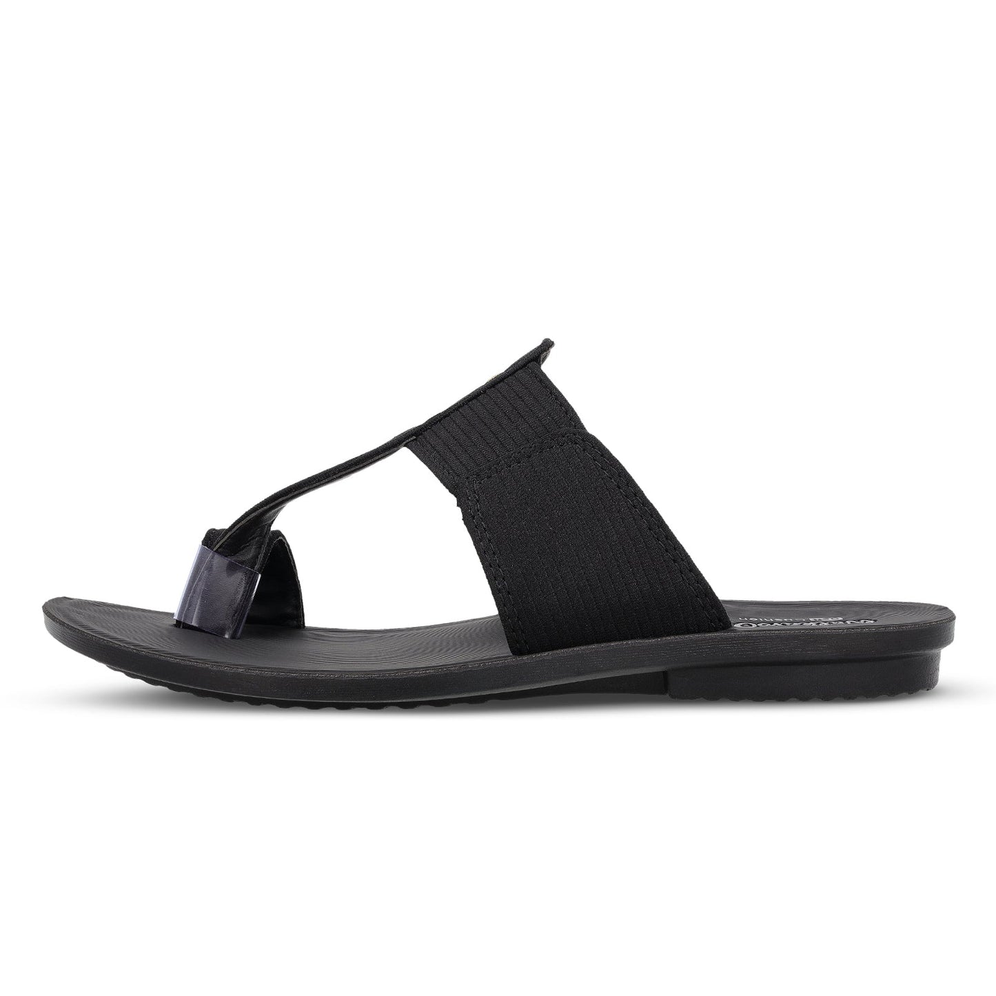 Men's  Traditional Chappal  - WGR53158 Black