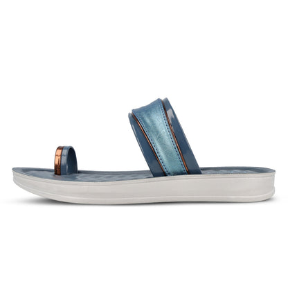 Women's Daily Wear Sandals - WE2346 Teal Blue