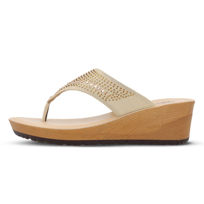 Sparkles Women's Daily Wear Sandal - WE2026 Cream