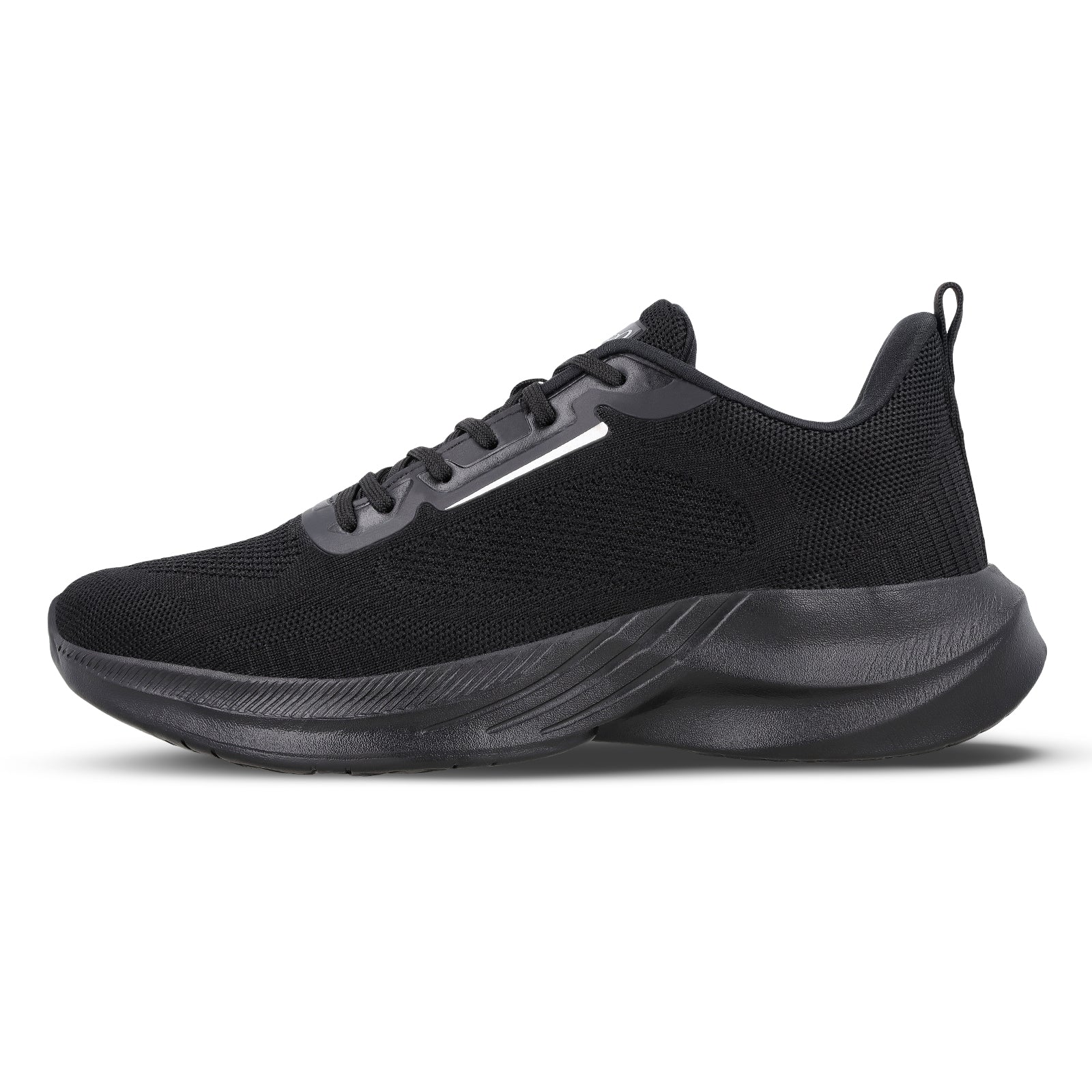 Walkaroo Men Sports Shoe - WS9557 Black Black - Walkaroo Footwear