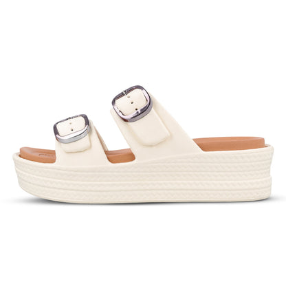 Women's Daily Wear Sandals - MI602 Orange Beige